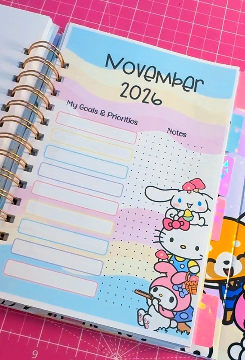 Personalized Sanrio Planner